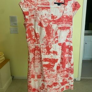 French connection dress linen size 6